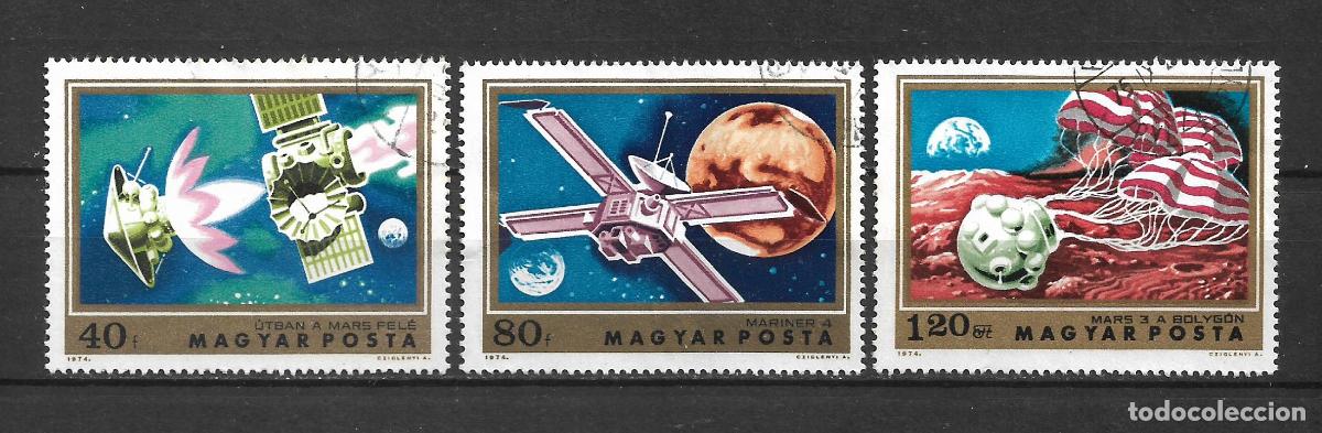 Sellos: hungria 1974 sellos usados conquista del espacio - 22/6