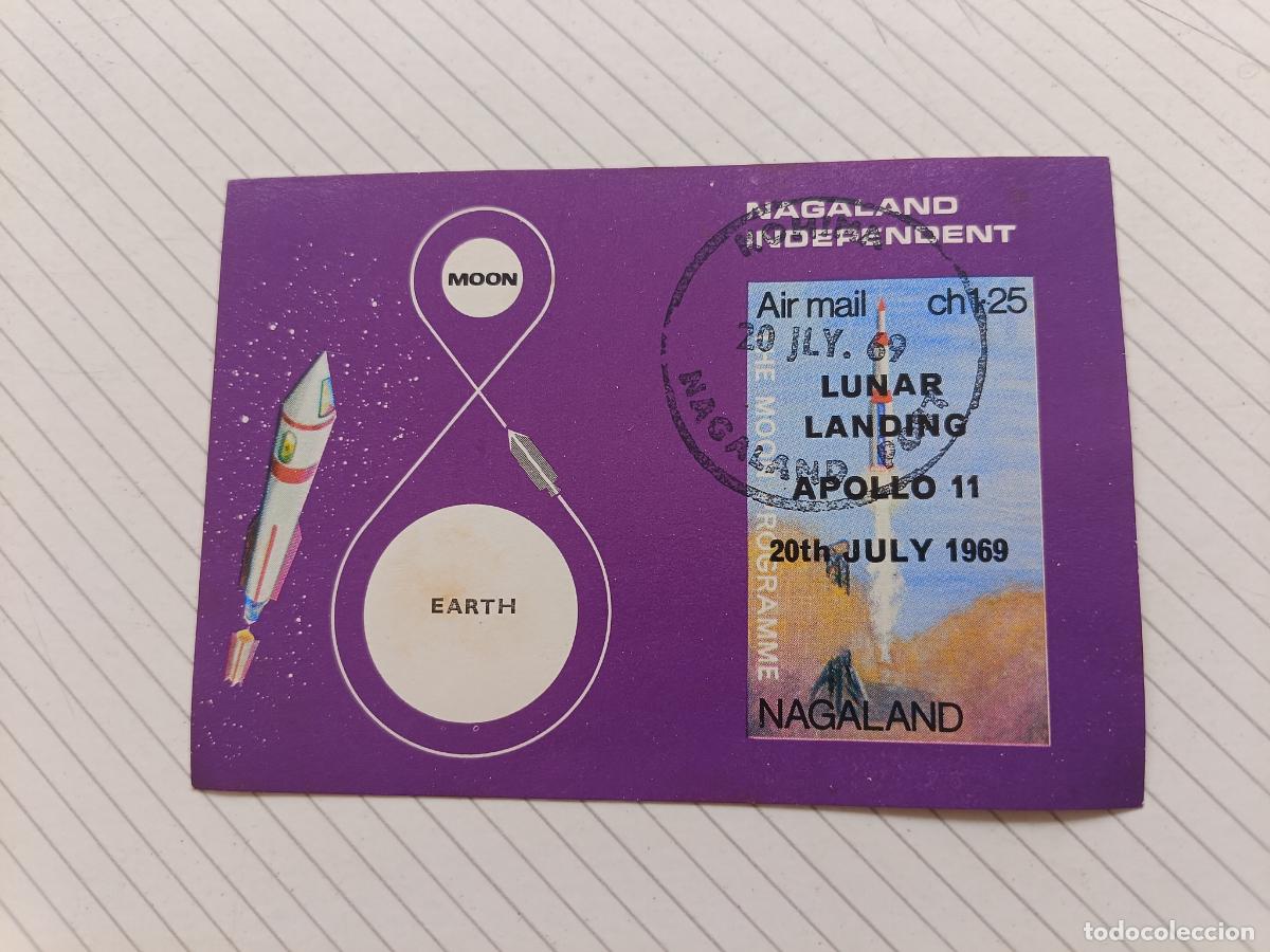 Sellos: NAGALAND ESTADO INDIO APOLLO 11