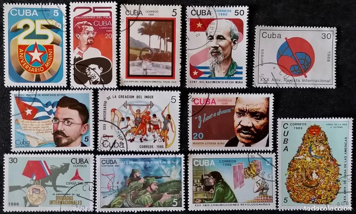 Sellos: CUBA - LOTE SERIES .