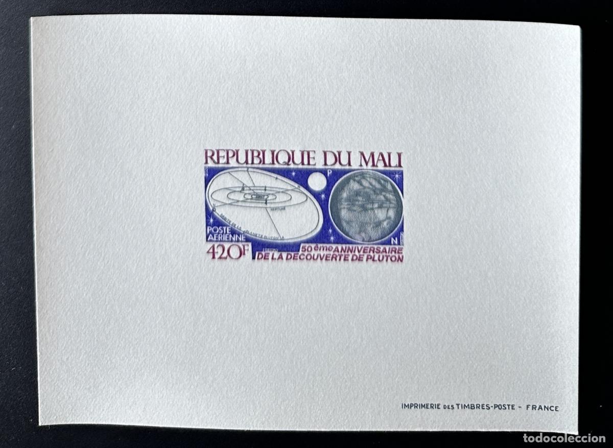 Sellos: Mali 1980 Mi. 771 prueba de lujo se descubre el 50 aniversario del espacio Plut&oacute;n