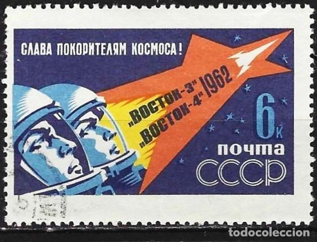 Sellos: Rusia ( URSS ) 1962 - Mi 2636 - YT 2552 - Cosmonautas