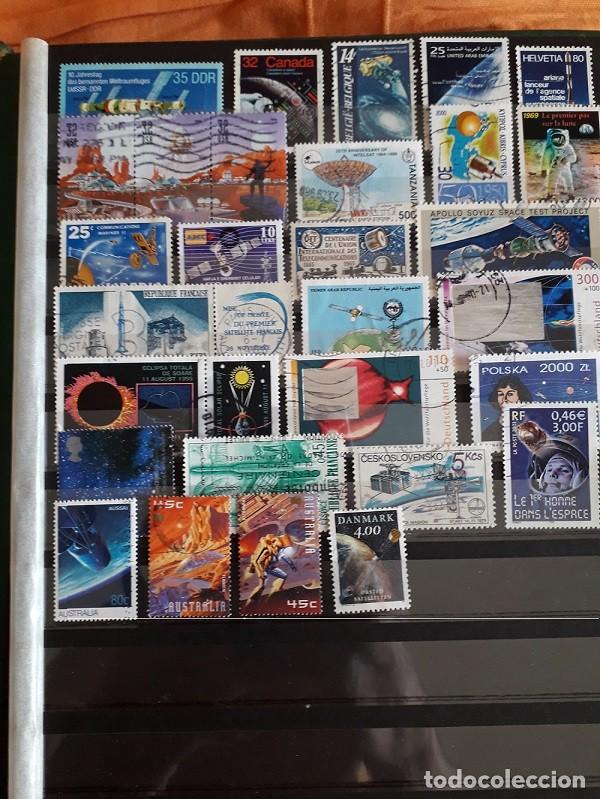 Sellos: PEQUE&Ntilde;A COLECCI&Oacute;N SELLOS USADOS MUNDIALES TEMA ASTRONA&Uacute;TICA/SAT&Eacute;LITES/ECLIPSES TODOS DIFERENTES