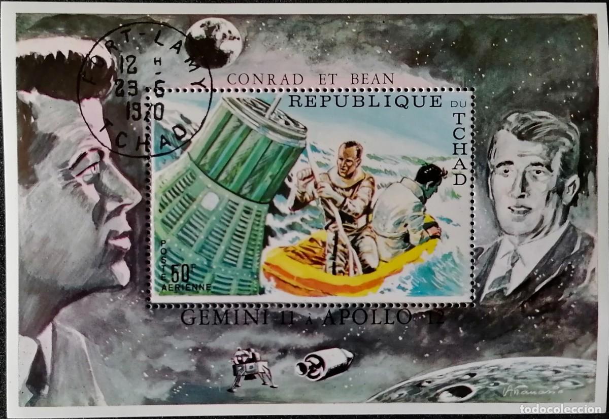 Sellos: CHAD 1970 - HB ESPACIO / APOLOS .