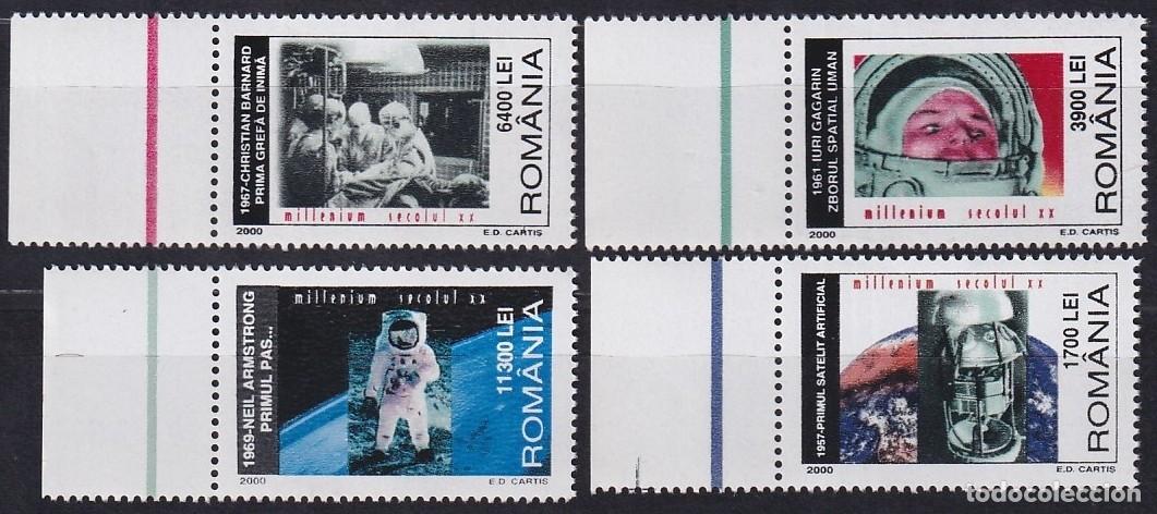 Timbres: F-EX63125 RUMANIA MNH 2009 SPACE GAGARIN EXPLORATION COSMOS ARMSTRONG.