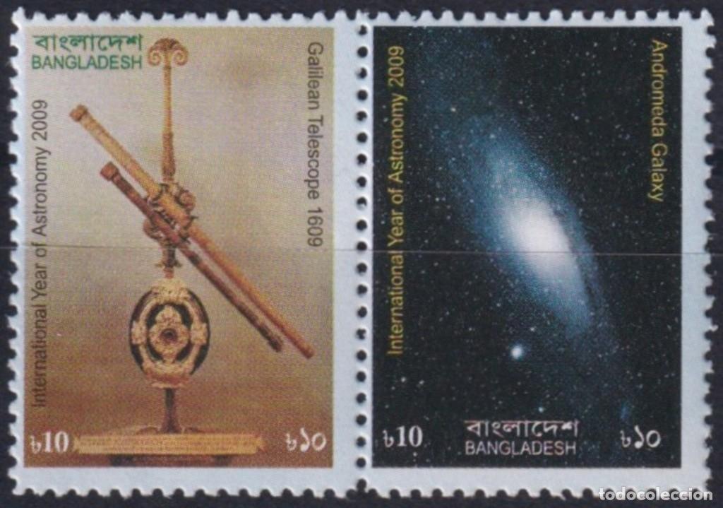 Timbres: F-EX63219 BANGLADESH MNH 2009 ASTRONOMY YEAR TELESCOPE SPACE EXPLORATION PLANET.