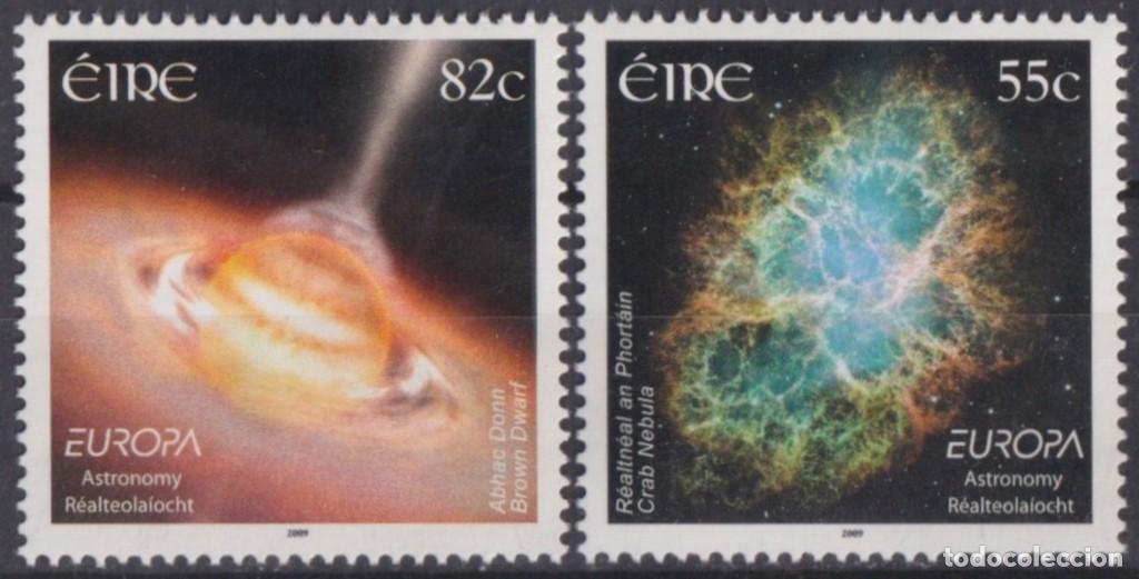 Stamps: F-EX63216 IRELAND EIRE MNH 2009 EUROPA ASTRONOMY YEAR NEBULA SPACE.