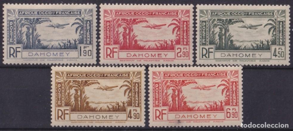 Briefmarken: F-EX65477 DAHOMEY MH 1940 AIRPLANE COMPLETE SET.