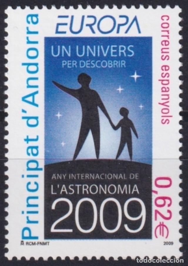 Briefmarken: F-EX66437 ANDORRA MNH 2009 EUROPA CEPT ASTRONOMY YEAR SPACE.