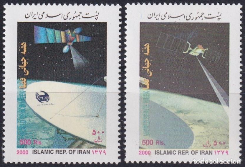 Timbres: F-EX62966 IRAN MNH 2000 SPACE EXPLORATION WEEK COSMOS SATELLITE.