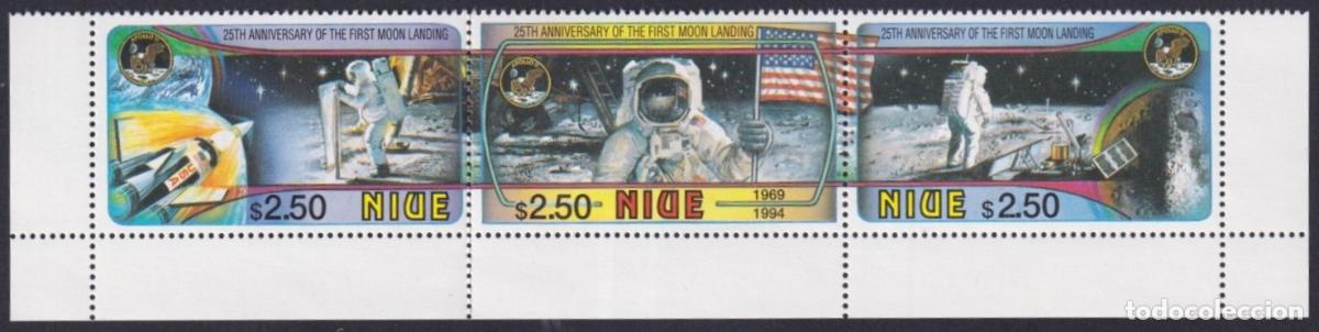 Briefmarken: F-EX62299 NIUE MNH 1998 25TH ANNIV MANNED MOON LANDING COSMOS SPACE.