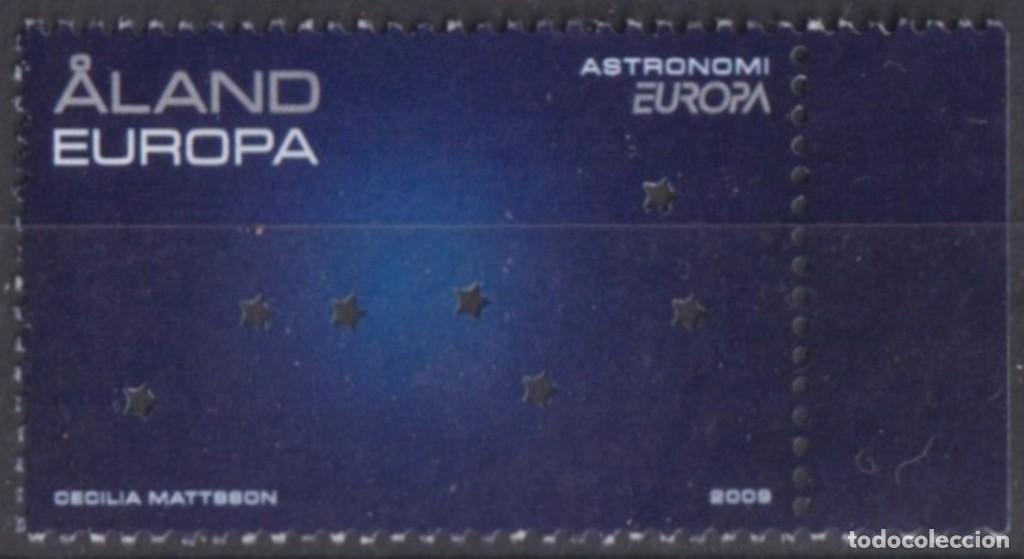 Briefmarken: F-EX63215 ALAND MNH 2009 EUROPA ASTRONOMY YEAR STAR PERFORATION SPACE