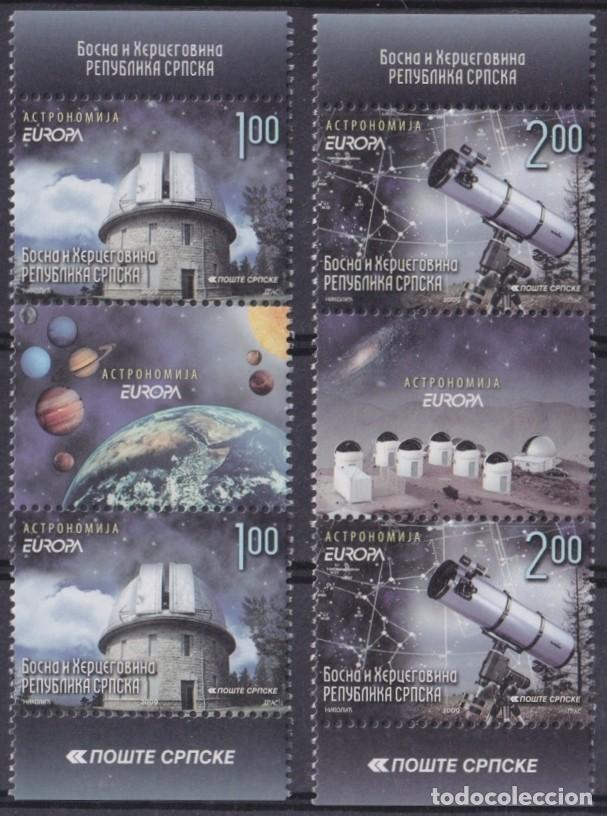 Briefmarken: F-EX65765 BOSNIA & HERCEGOVINA MNH 2009 EUROPA CEPT ASTRONOMY SPACE TELESCOPE.