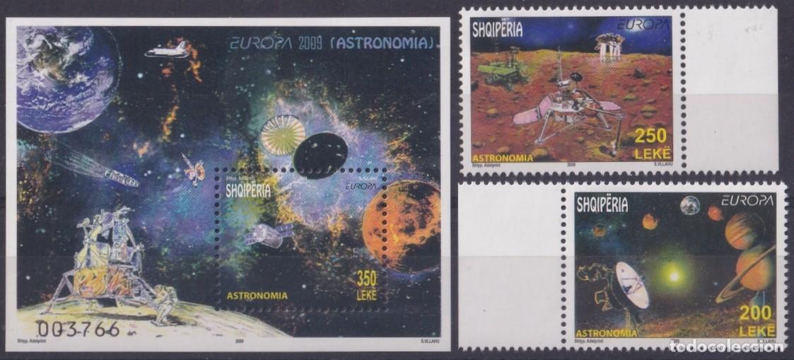Briefmarken: F-EX65786 ALBANIA MNH 2009 EUROPA ASTRONOMY SPACE RADAR SATELLITE COSMOS..