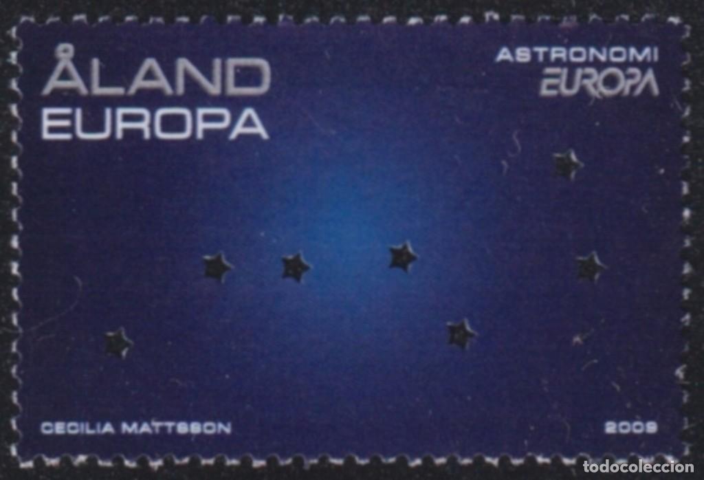Briefmarken: F-EX65908 ALAND MNH 2009 EUROPA ASTRONOMY YEAR STAR PERFORATION SPACE.