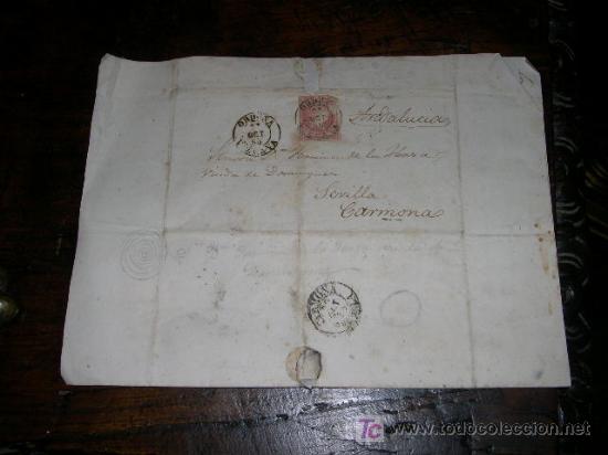 Sellos: CARTA 23-10-1858 - Foto 1
