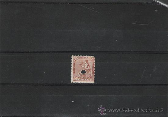 Sellos: PRIMER CENTENARIO DE ESPA&Ntilde;A N&ordm; 139 PERFORADO - Foto 1