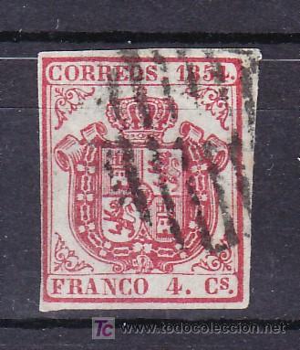 Sellos: espa&ntilde;a   33 usada, matasello parrilla - Foto 1