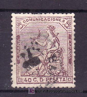 Sellos: espa&ntilde;a  136 usada, - Foto 1