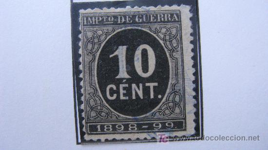 Sellos: 1898 cifras  edifil 237 - Foto 1
