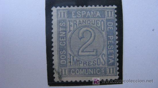 Sellos: 1872 cifras  edifil 116 - Foto 1
