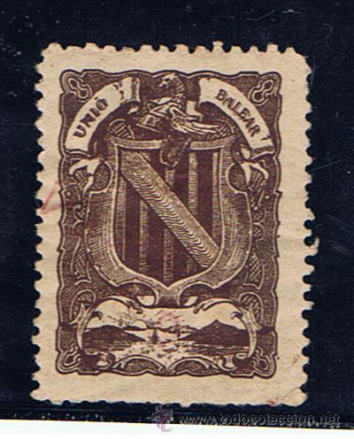 Sellos: unio balear marron NUEVO* - Foto 1