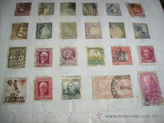 Sellos: 88- SELLOS DE ESPA&Ntilde;A antig&uuml;os - Foto 2