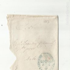 Selos: SOBRE CIRCULADO 1883 DE COMISION PROVINCIAL DE OVIEDO ASTURIAS A DIPUTADO. Lote 356588770