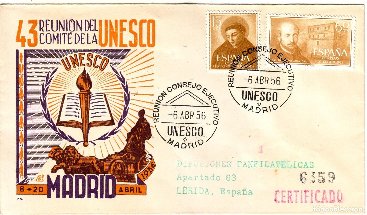 Sellos: SOBRE D&Iacute;A DEL SELLO 1947 - Foto 1