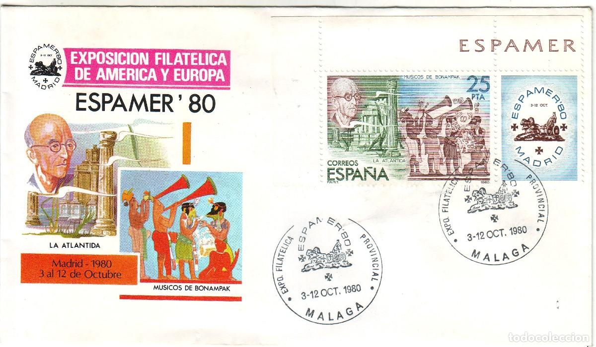 Sellos: SOBRE ESPAMER 80 - Foto 1