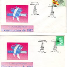 Sellos: SOBRE ANIVERSARIO DE LA CONSTITUCIÓN DE 1812