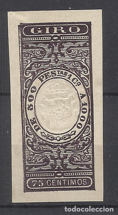 Sellos: Giro 75 CTS sin dentar NUEVO(*) - Foto 1