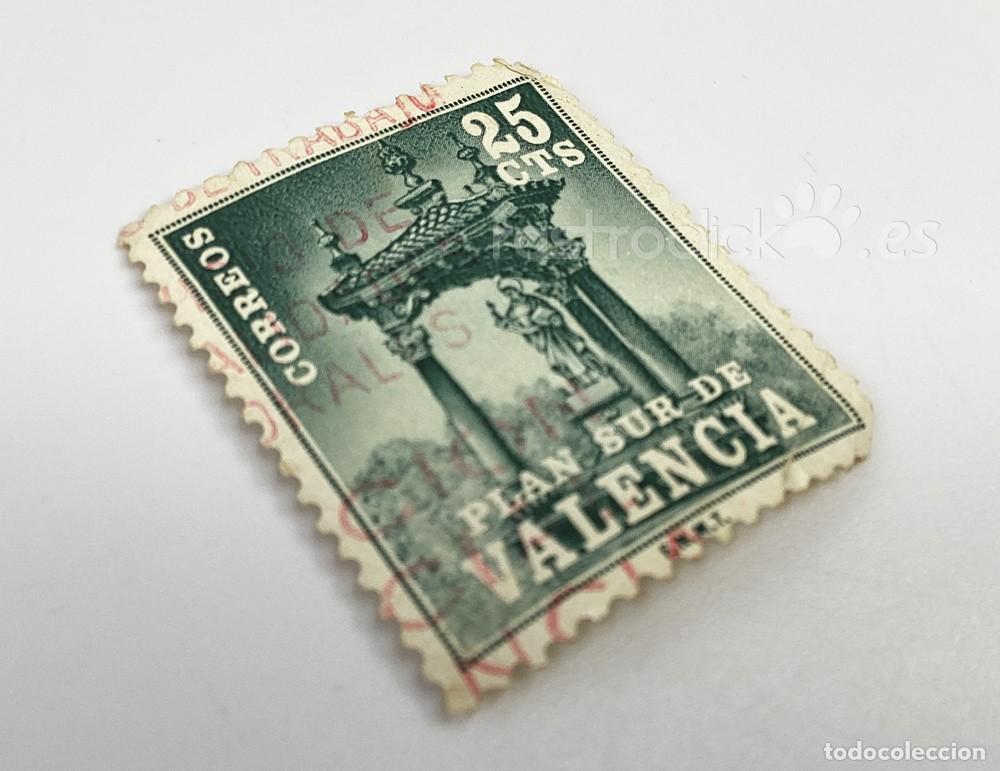 Sellos: Sello de 25 c&eacute;ntimos Plan Sur de Valencia - Foto 3