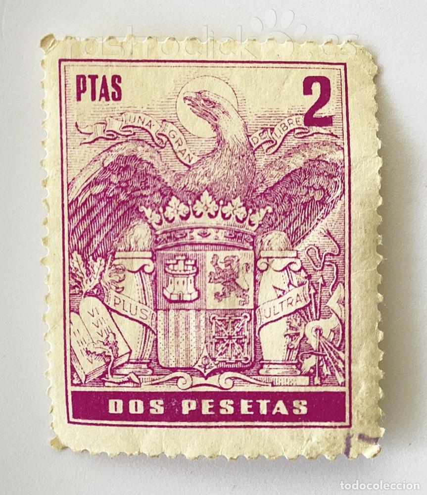 Sellos: Sello Timbre M&oacute;vil 2 pesetas