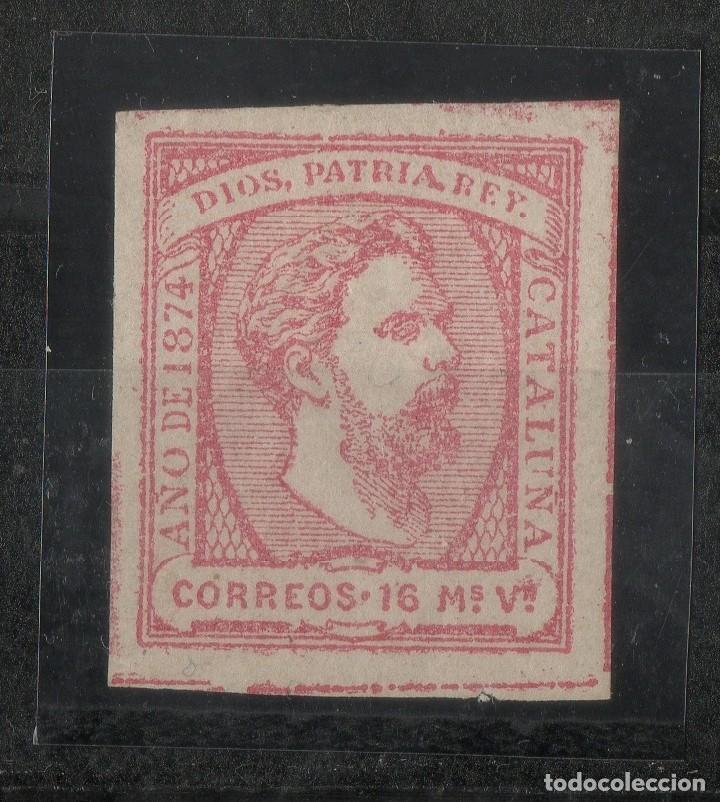 Sellos: 1874 157 Carlista 16 mv rosa
