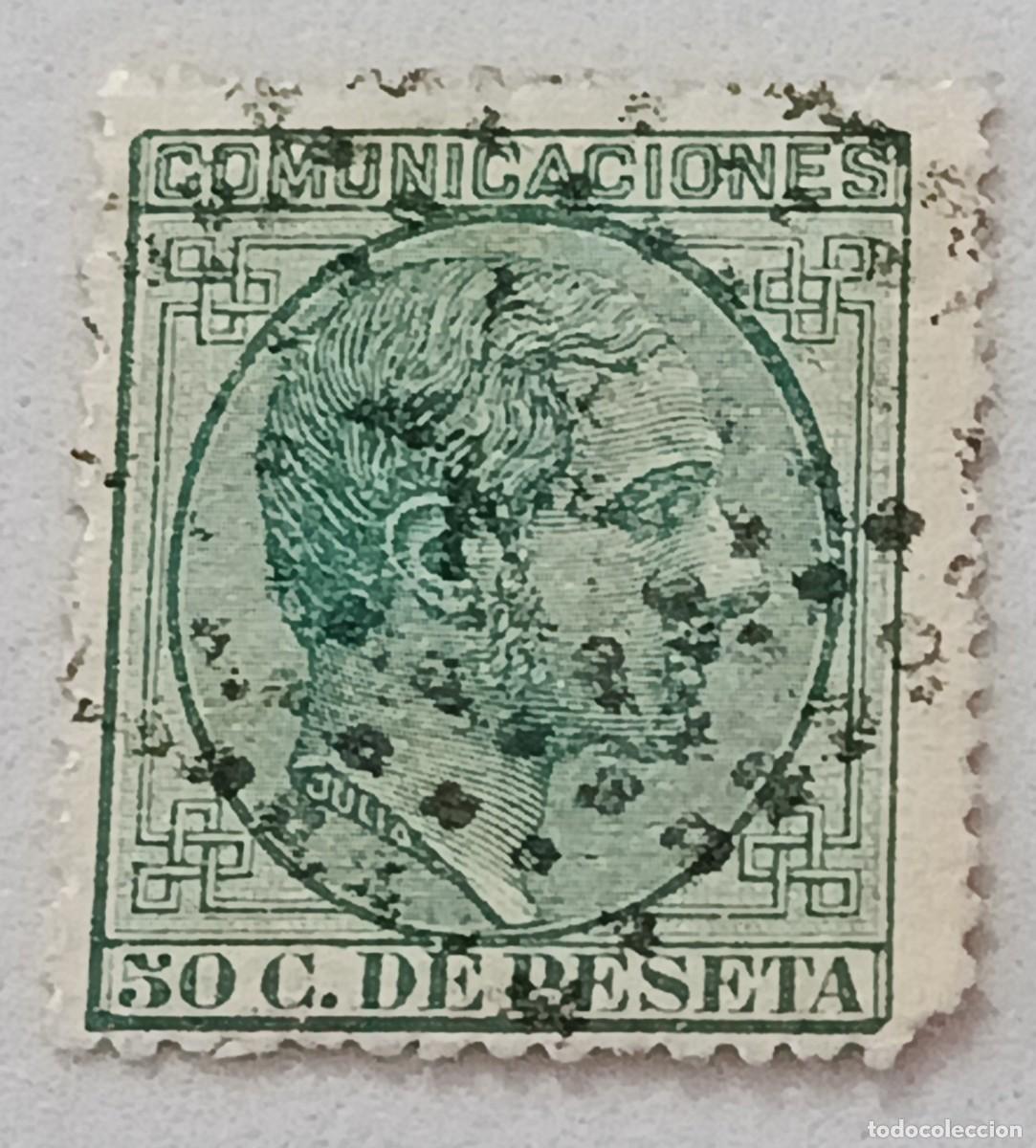 Sellos: Sello Espa&ntilde;a 1878, Edifil 196, Alfonso XII