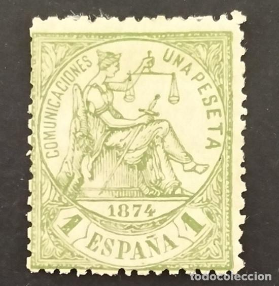 Sellos: Edifil 150 AUTENTICO NUEVO MH Espa&ntilde;a 1874 Alfonso XII