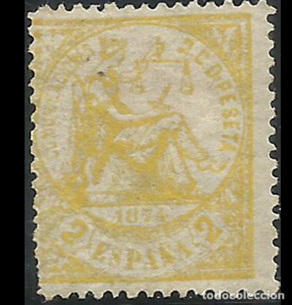 Sellos: Edifil 143 AUTENTICO NUEVO MH Espa&ntilde;a 1874 Alfonso XII