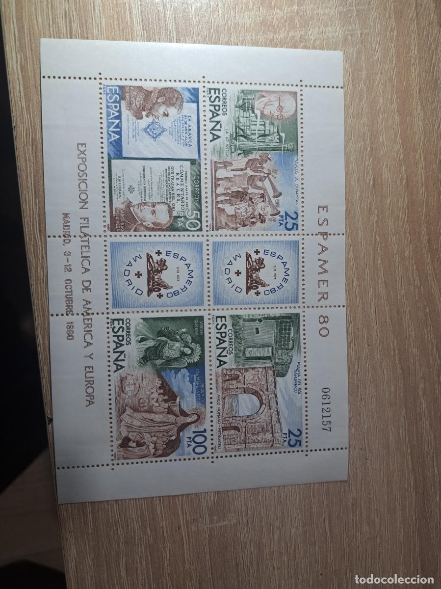 Sellos: Exposici&oacute;n filat&eacute;lica de america y europa 1980