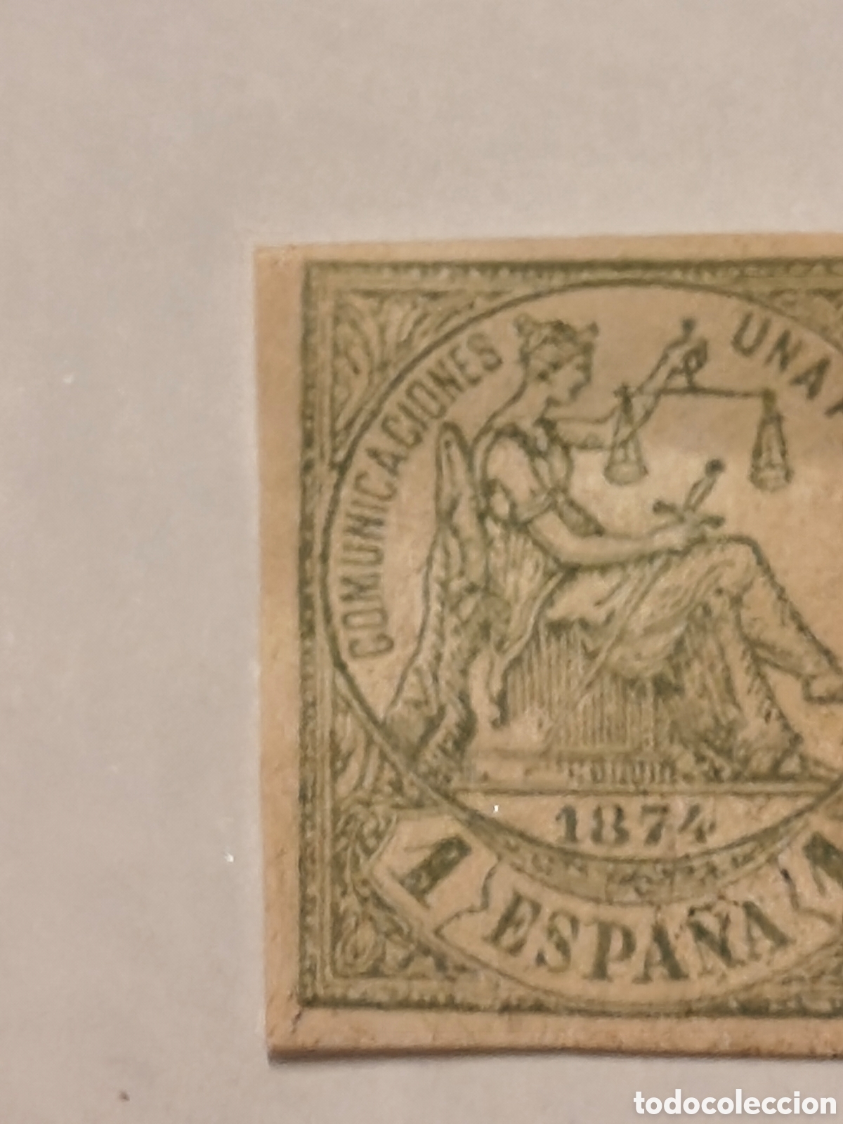Sellos: Sello cl&aacute;sico de Espa&ntilde;a n 149,variedad sin dentar muy escaso,nuevo con goma** ver las imagenes