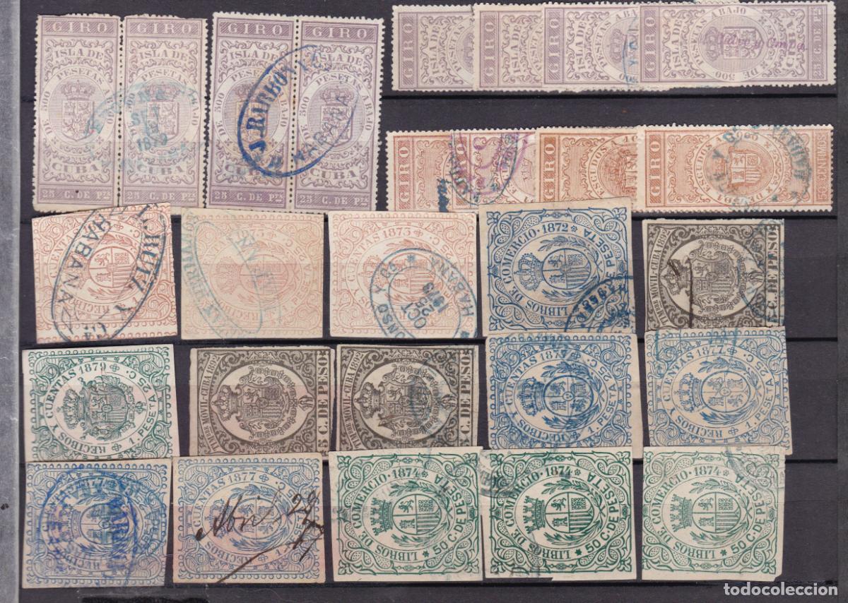 Briefmarken: FC-307- FISCALES Cl&aacute;sicos CUBA Lote 27 Sellos