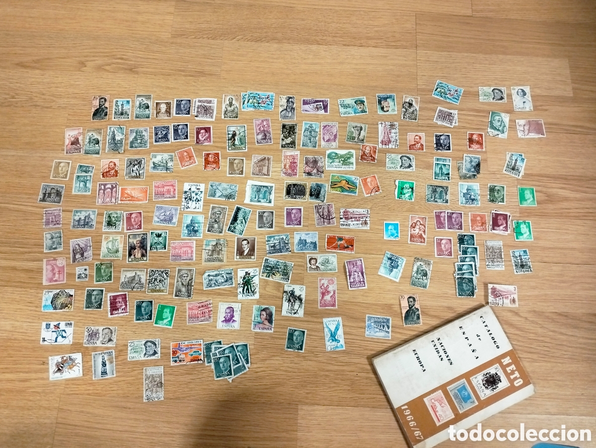 Selos: Cat&aacute;logo NETO 1966 sellos ESPA&Ntilde;A 1940-1980