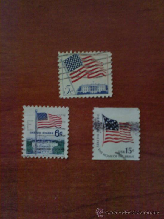 Sellos: 3 sellos a&ntilde;os 80