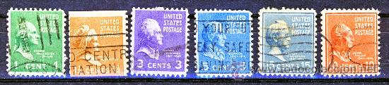 Timbres: EE.UU.- PERSONAJES -5-
