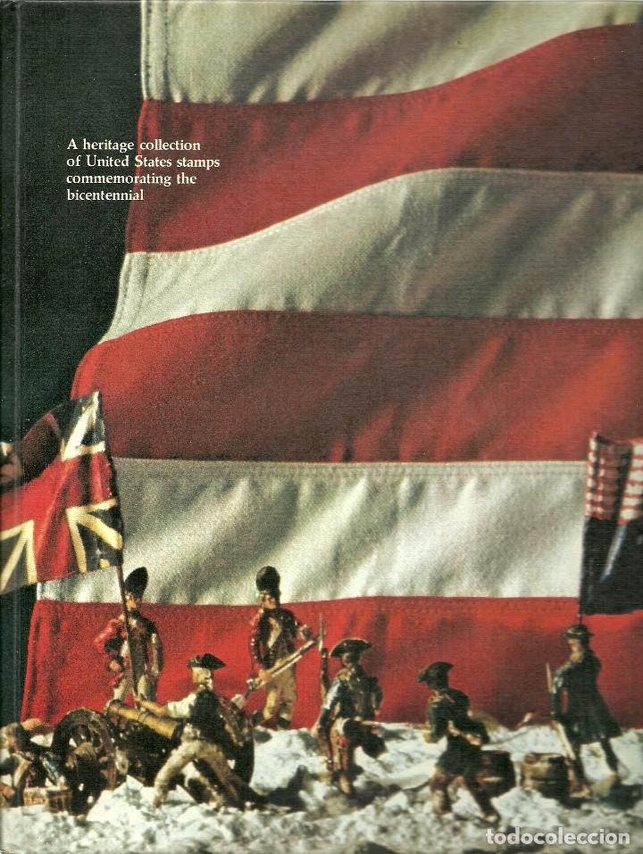 Sellos: LIBRO CONM. BICENTENARIO U.S.A. - Foto 1