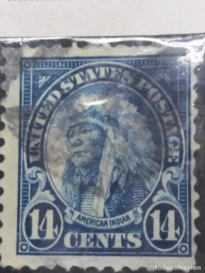 u.s. postage american indian 14 cent. stamp. 19 Buy Antique