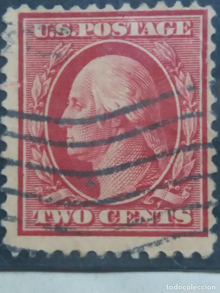 Sellos: united states of america postage. washington two cent. año 1902. usado - Foto 1 - 145428486