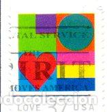 Stamps: USA.- SELLO DEL A&Ntilde;O 2002, EN USADO