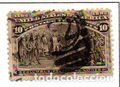 Sellos: USA.- SELLO DEL A&Ntilde;O 1893, EN USADO