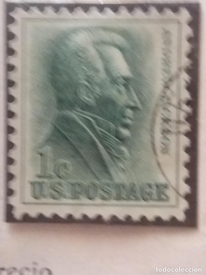 Francobolli: U.S. POSASGE, 1 CENT, ANDREW JAGKSON, A&Ntilde;O 1960