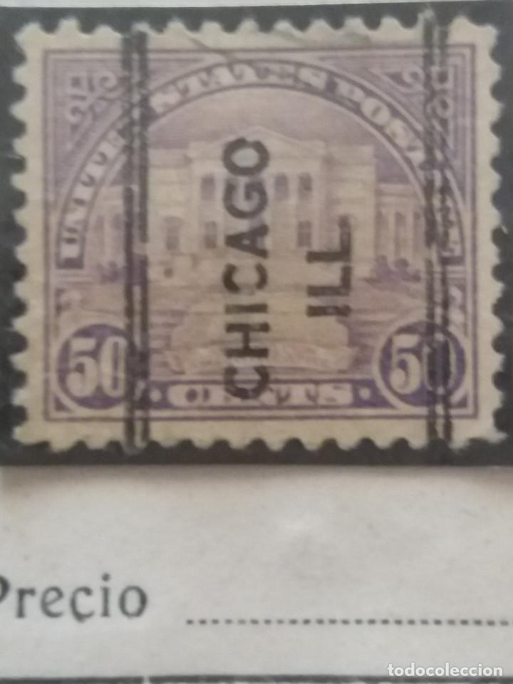 Selos: UNITED STATES, ARLINGTON, 50 CENTS, A&Ntilde;O 1922.